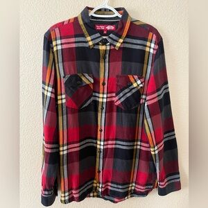 L/S Plaid Vans Flannel